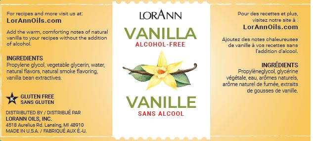 Alcohol-Free, Natural, Vanilla - 4 oz. - 16 oz. - 1 Gallon - 5 Gallons - Ships Free Within Canada on Orders Above CAD $199