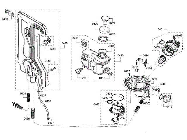 Bosch Dishwasher Drain Pump 00620774 – OEM Replacement (Replaces 620774)