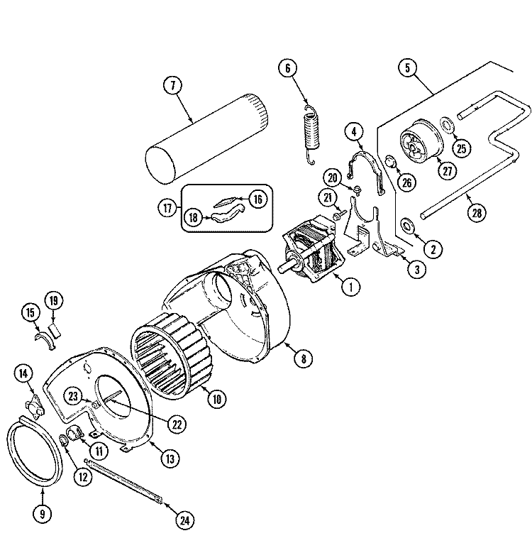 XP4625W Dryer Cycling Thermostat - XPart Supply