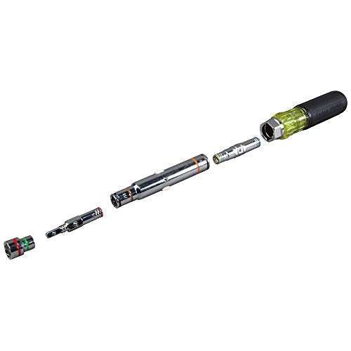 Tools 32807MAG 7-in-1 Nut Driver, Magnetic Driver with SAE Hex Nut Sizes and Spring Coil Bits, Heavy-Duty Handle for Added Torque - XPart Supply