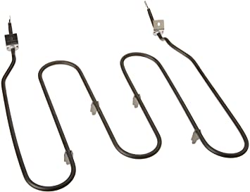XPart Supply 316415900 oven bake element replacement for electric ovens with metal connectors