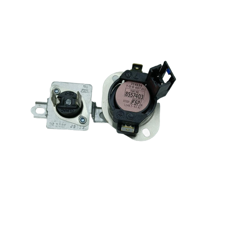 Whirlpool Dryer Thermal Fuse & High-Limit Thermostat Kit 280148 (Replaces 280148VP, 8557403, 8318314, 314634, W10909685)