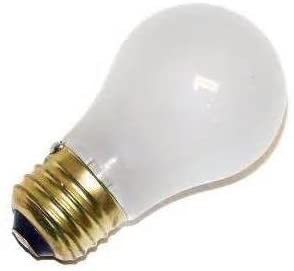 40-watt frosted appliance light bulb