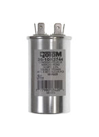 Rotom Run Capacitor 36-10R3744, Round, 10MFD, 370/440V