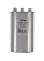 Rotom HVAC Dual Run Capacitor 36-20-5-3744 — Oval, 20/5MFD, 370/440V