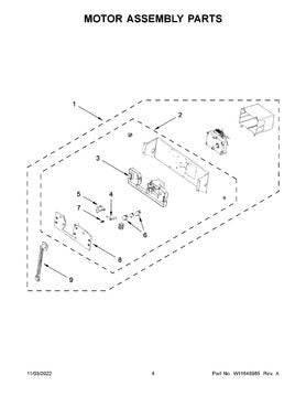 W11187731 Built in Vent Hood Actuator Motor - XPart Supply