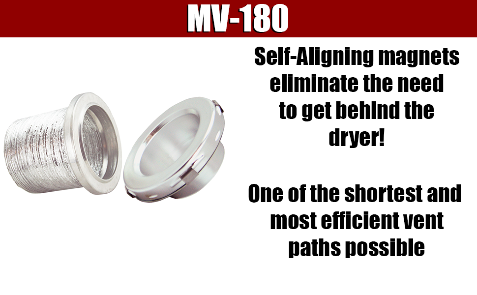 MagVent MV-180 Magnetic Dryer Vent Coupling - XPart Supply