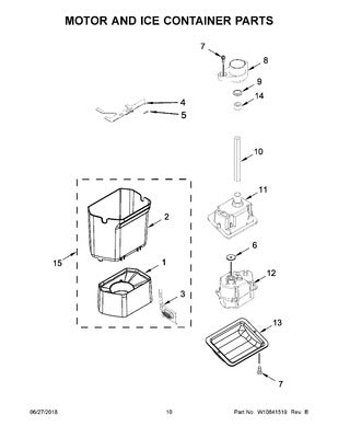 W10784412 Fridge Ice Container - XPart Supply