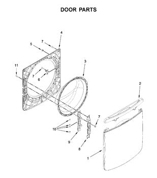 W10626041 Washer Handle - XPart Supply