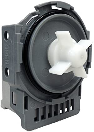 Dishwasher drain pump motor assembly