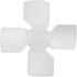 Refrigerator Evaporator Fan Blade Compatible with Kenmore Frigidaire Refrigerator and Commercial Freezer 5308000010