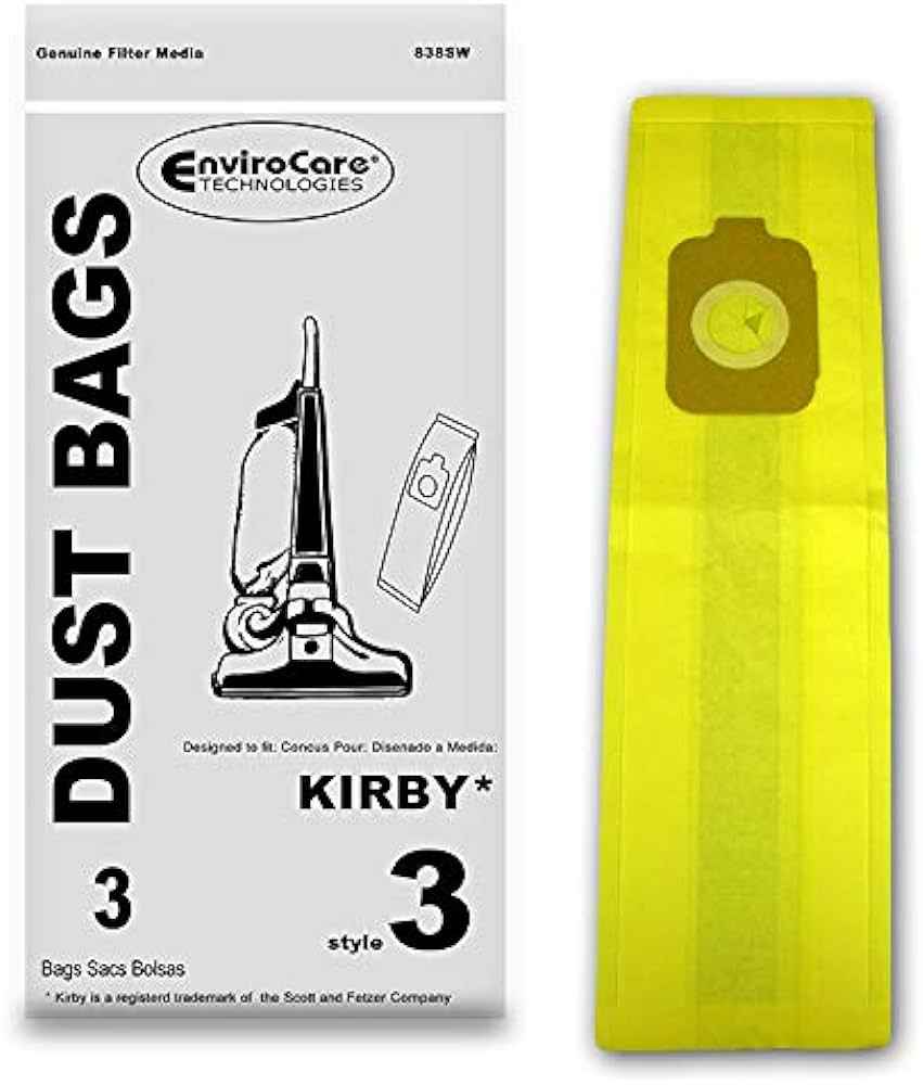 838SW Vacuum Bag, Dust Bag 3PK - XPart Supply Ltd.