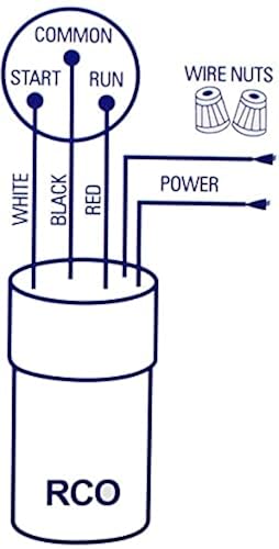 Supco RCO410 Refrigerator 3 'N 1 Relay, Overload & Start Capacitor (Horsepower 1/4 - 1/3) - XPart Supply Ltd.