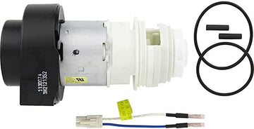 Dishwasher circulation motor and pump kit with harness