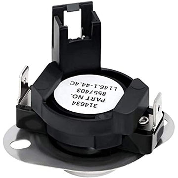 High-limit thermostat and inlet thermistor assembly