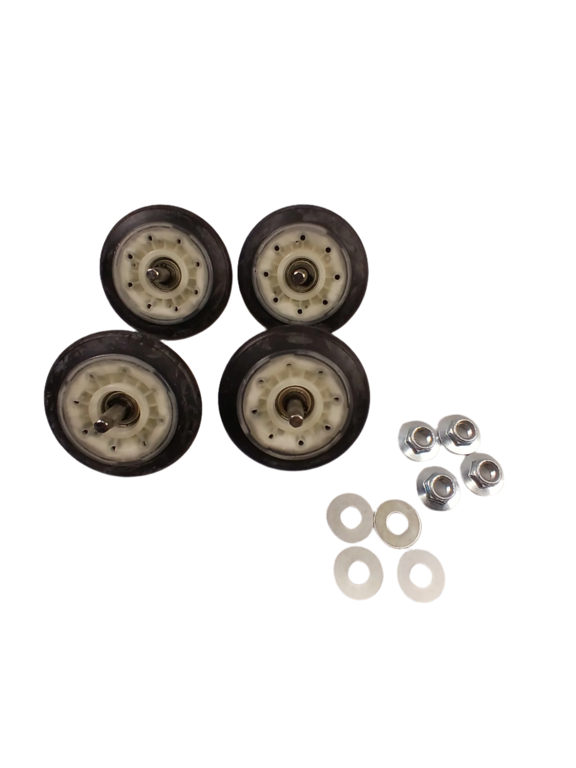Set of 4581EL2002L replacement parts including four wheels and mounting hardware from XPart Supply