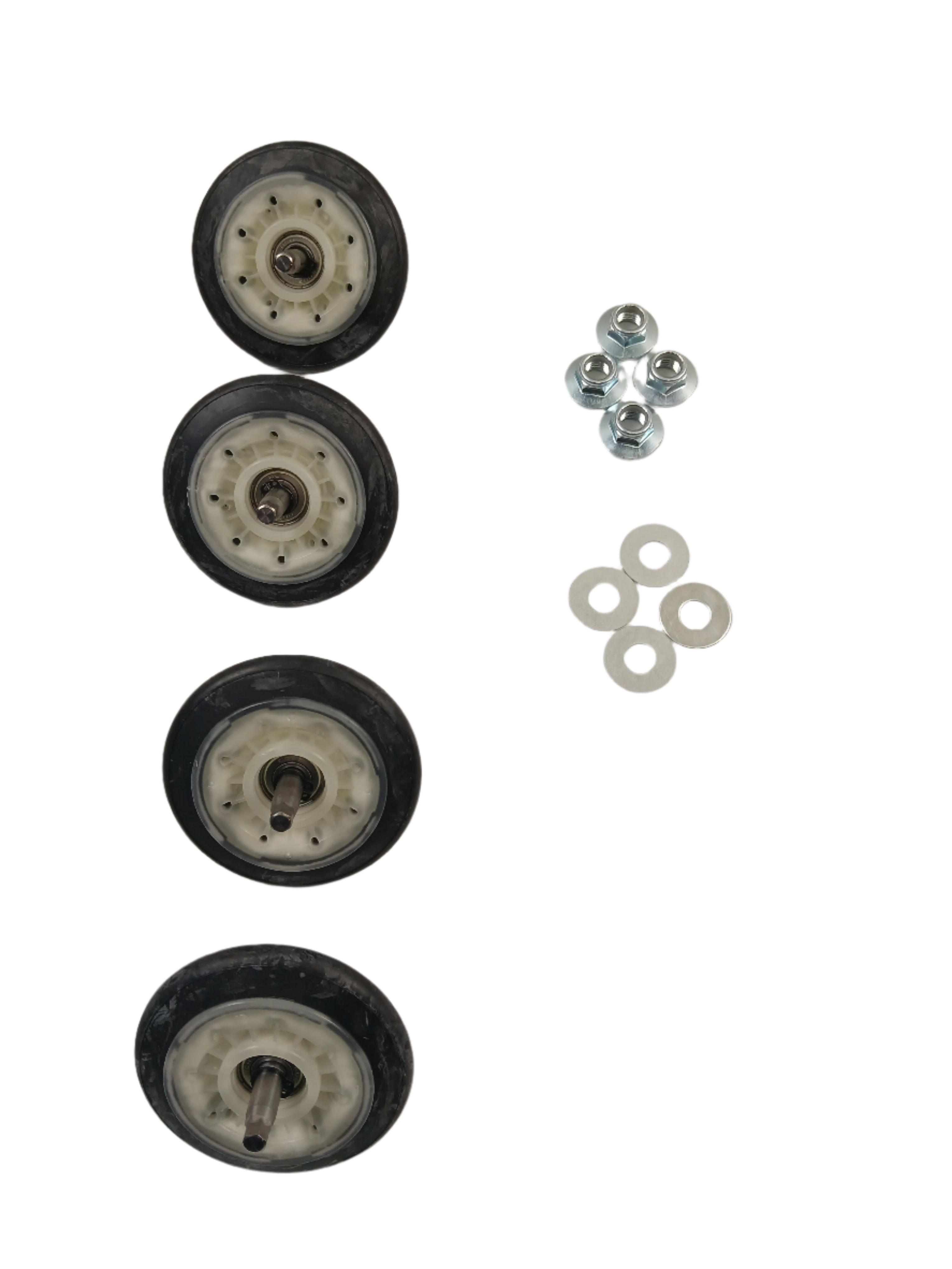 Set of 4581EL2002L replacement parts including wheels, screws, and washers from XPart Supply