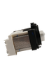 XPart Supply 4681EA2001T washer drain pump replacement part with white and black plastic housing