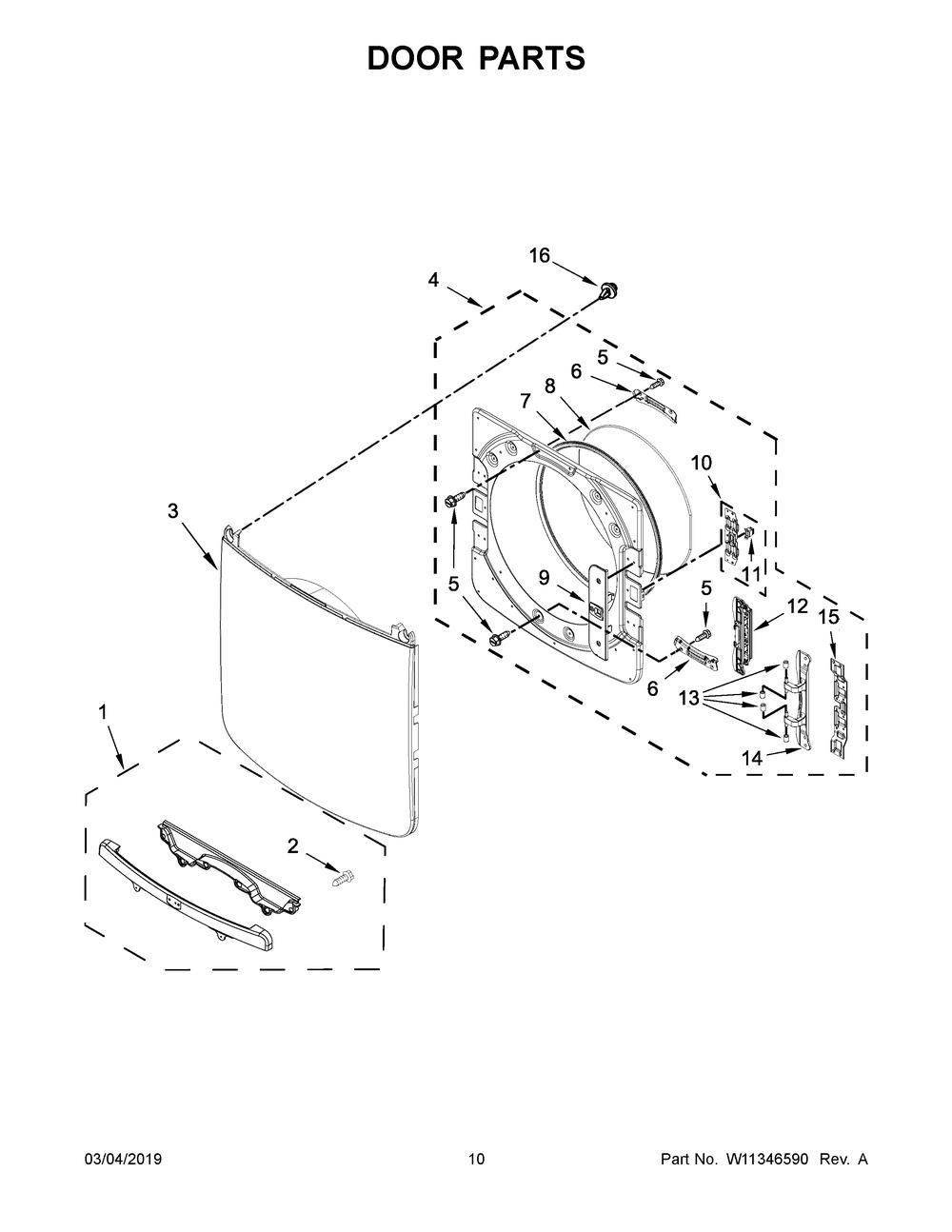 W11310035 Dryer Seal - XPart Supply