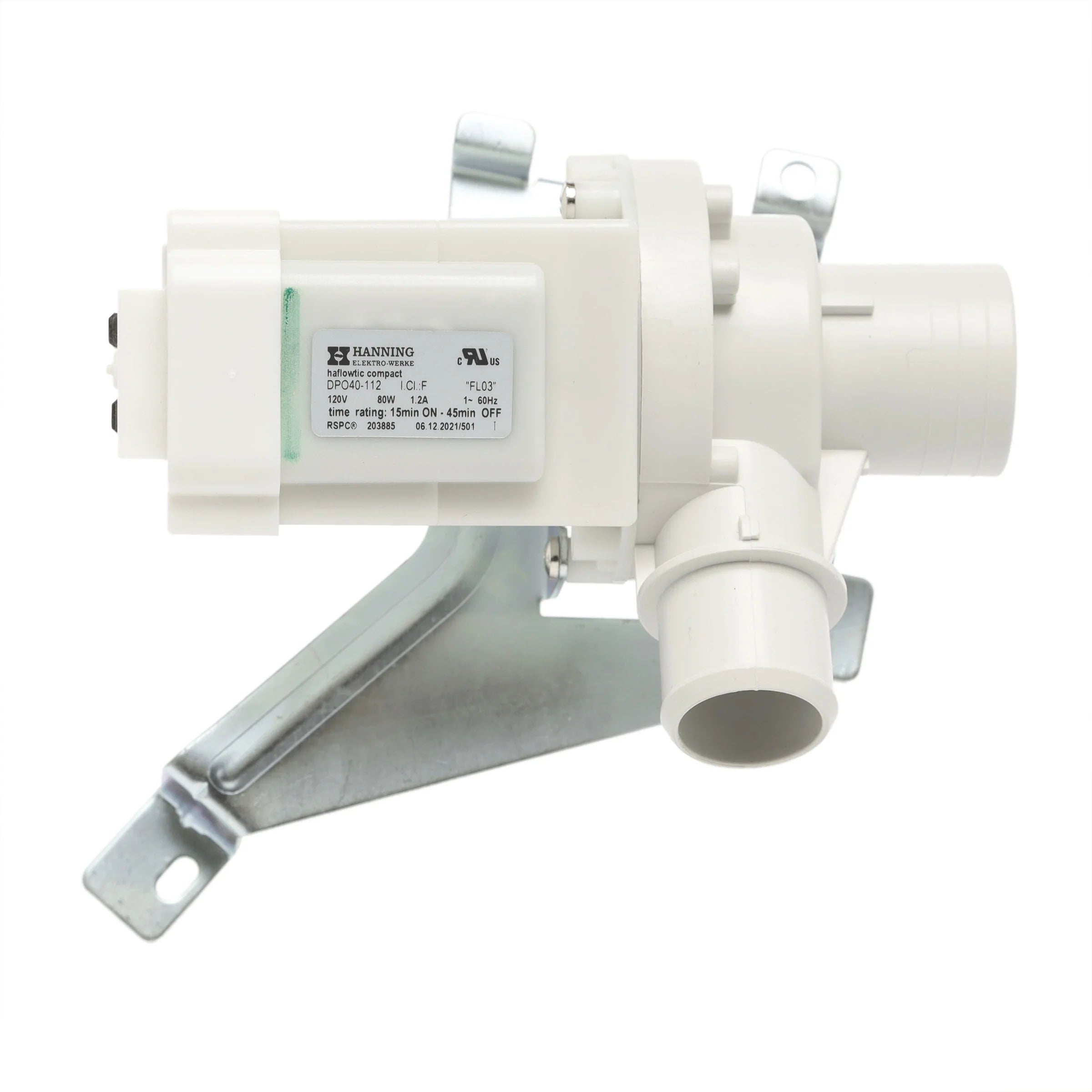 203885 Washer Drain Pump With Bracket - XPart Supply Ltd.