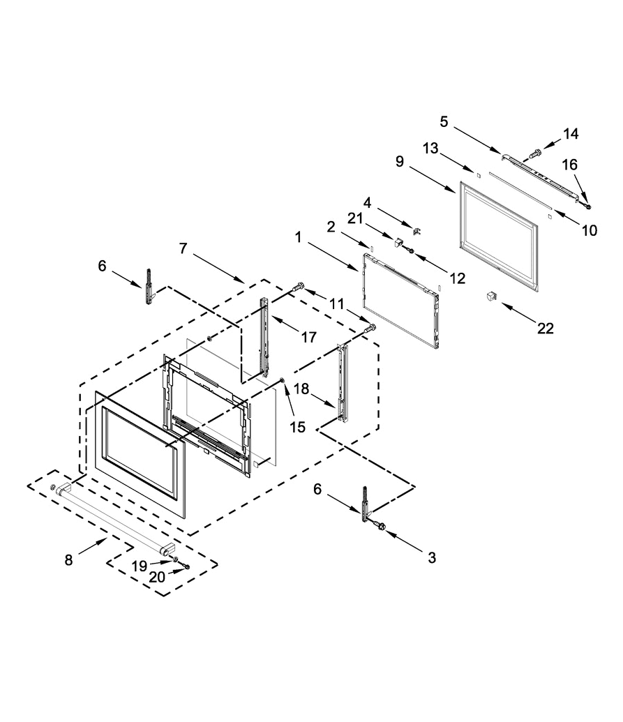 W11295339 Range Oven Glass Window - XPart Supply