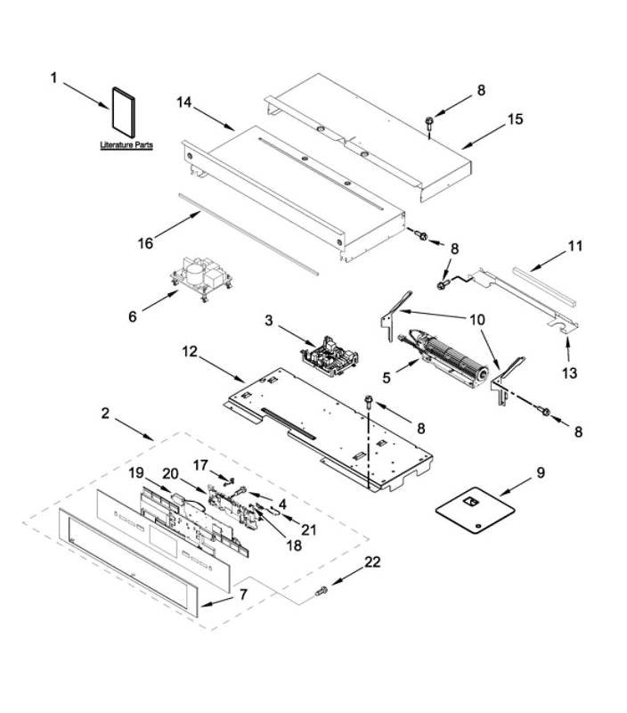 W11598155 Wall Oven Console - XPart Supply