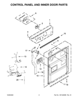 W11410061 Dishwasher Electronic Control Board