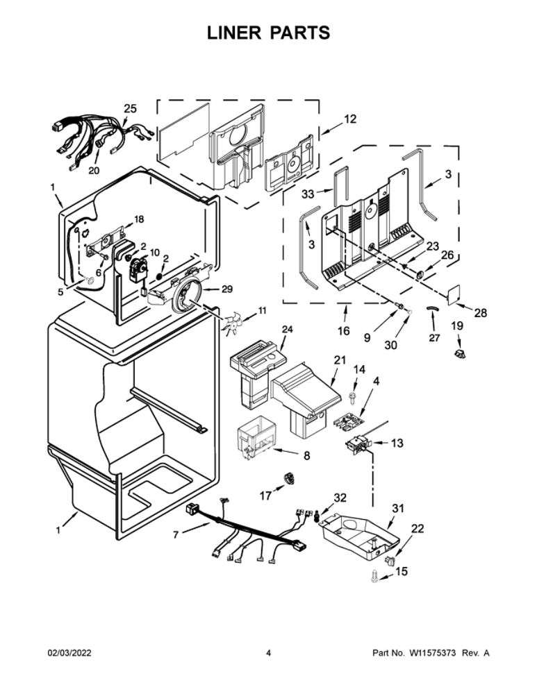 W11609823 Refrigerator Thermostat - XPart Supply