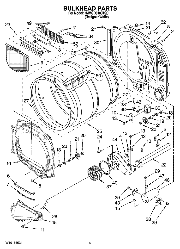 WP8573028 Dryer High Limit Thermosat (replace 8573028)