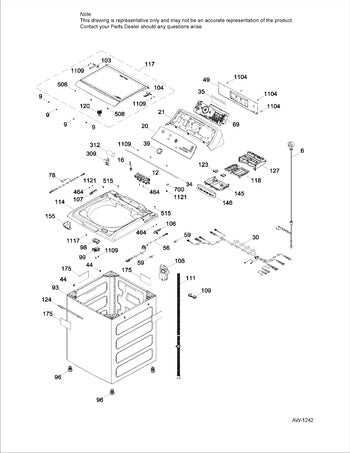 WW01L01540 Dryer Backsplash - XPart Supply Ltd.