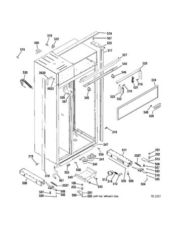 HINGE ASM DOOR TOP