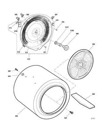 WW03F00180 Electric Dryer Heating Element Assembly - XPart Supply