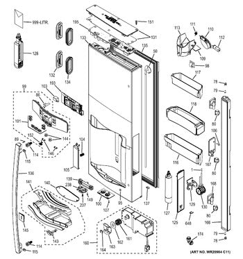 WG03F05718 Refrigerator Auto Fill Display Assembly - XPart Supply