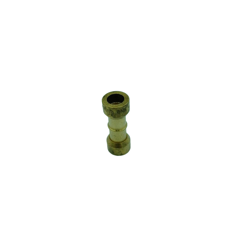 W11506619 Whirlpool Refrigerator 8mm Straight Brass Connector | OEM (Replaces W10891056, W10896690)