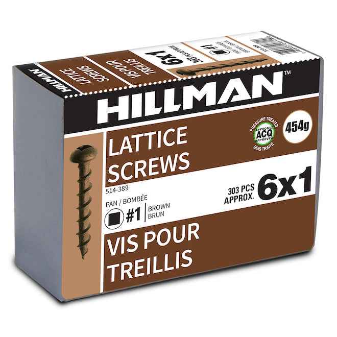 #6 1" Lattice Screws 454G
