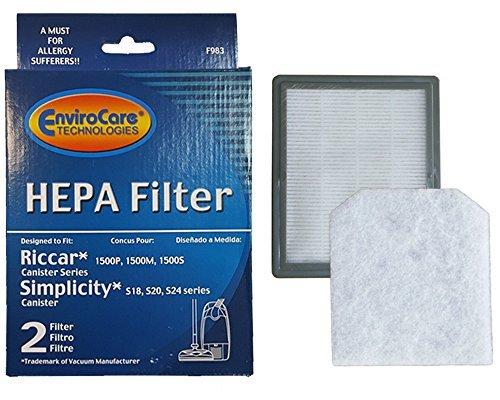 Riccar RF15, Simplicity S24 Vacuum Cleaner Filter Generic Part F983 - Appliance Genie