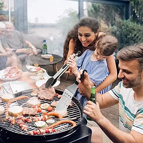 Griddle Accessories Kit,18 Pcs Griddle Grill Tools Set for Blackstone and Camp Chef,BBQ Spatula Set with Spatula, Basting Cover, Scraper, Bottle, Tongs, Egg Rings & Carry Bag - Appliance Genie