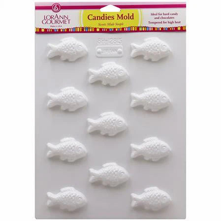 Fish Candies Sheet Mold - Candy Molds - Canadian Distribution
