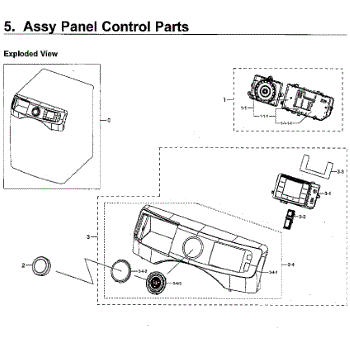 DC97-18107N Washer Assy S. Panel Control - XPart Supply