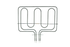 825336 Range Bake Element – WP825336 OEM Replacement for Whirlpool, Maytag, KitchenAid