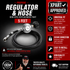 Universal 5-Foot Propane Regulator and Hose QCC1 — Fixes Low Flame / Restores LP Gas Connection