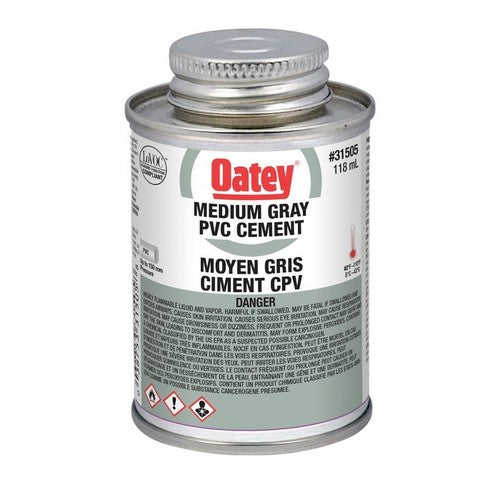 31505 PVC Medium Grey Cement, 118mL - XPart Supply