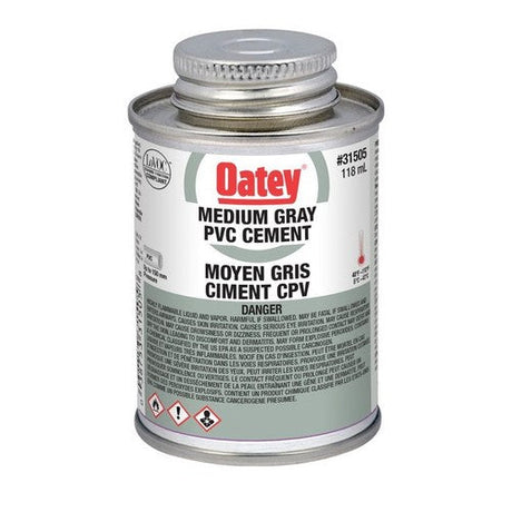 31505 PVC Medium Grey Cement, 118mL - XPart Supply