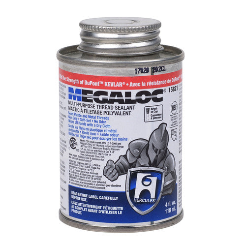 15821 Megaloc Multi-Purpose Thread Sealant, 4oz
