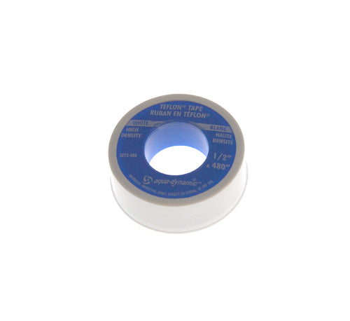 213-503 White Thread Seal Tape, 1/2" x 480" - XPart Supply