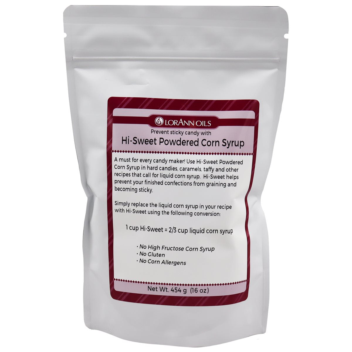 Hi-Sweet Powdered Corn Syrup - Specialty Ingredients - 1 lb. 16 oz. Bag - Ships Free Within Canada on Orders Above CAD $199