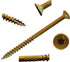1# Bucket 8 x 1-1/4" Bronze Robertson® Flat Head (224/Bucket)