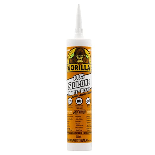 White 100 Percent Silicone Sealant Caulk 295ml - XPart Supply Ltd.