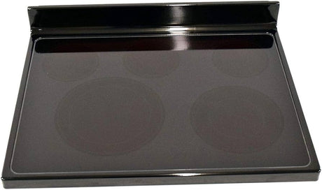 W10651915 Range Main Cooktop Glass Assembly, Black - XPart Supply