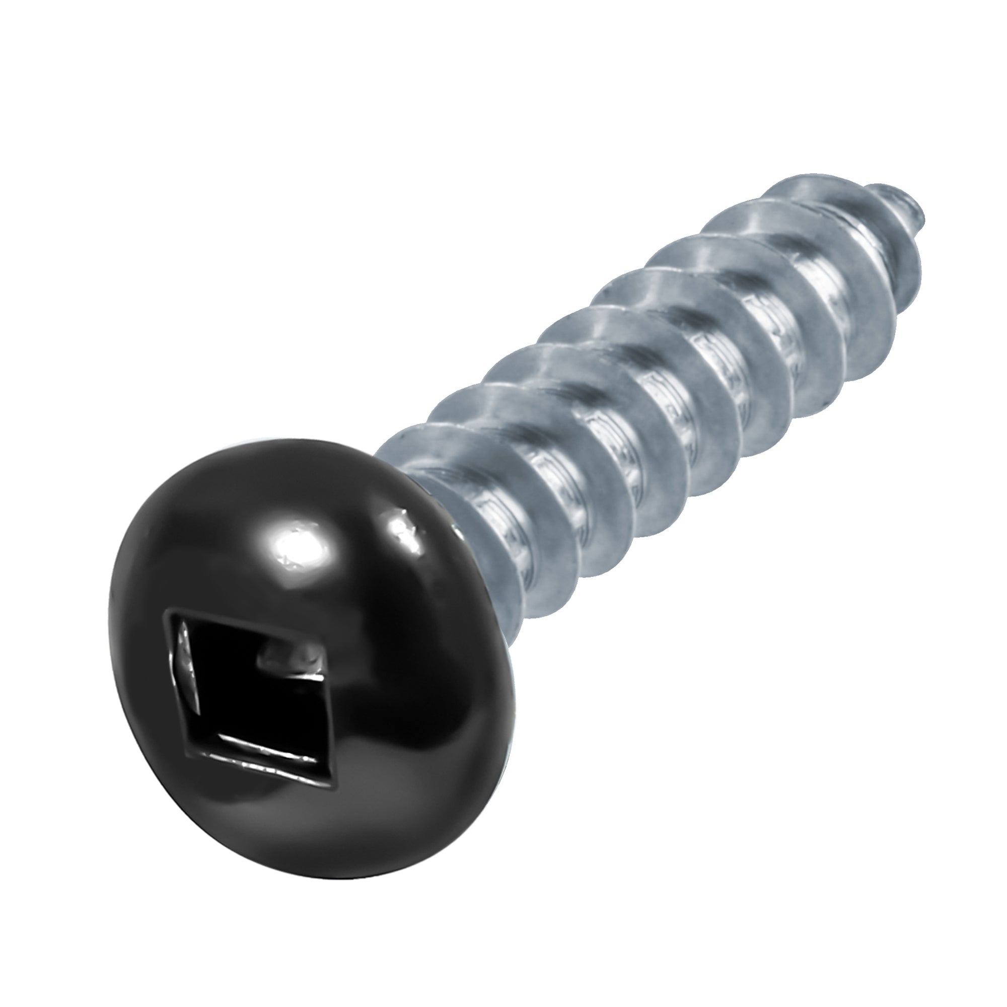 6x5/8 Panhead Soffit Screws, Painted Black (100 Pieces)